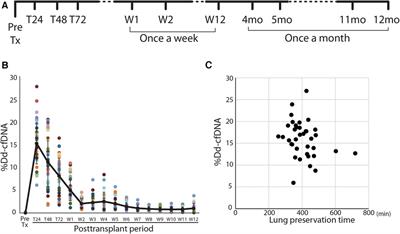 Single center study investigating the clinical association of donor-derived cell-free DNA with acute outcomes in lung transplantation